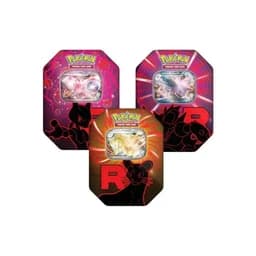 Pokémon TCG: Team Rocket Tin – Pack de 3 (Mewtwo ex + Nidoking ex + Persian ex) – Inglés