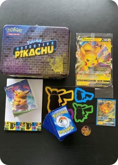 Pokemons loppefund pakke nr. 3 - Pikachu pakke