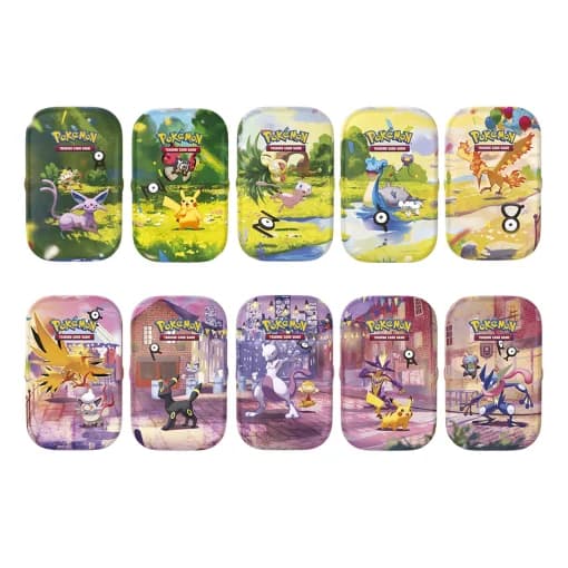 Pokémon 30Th Aniversario Mini Latas, +6 Años (Unboxing)