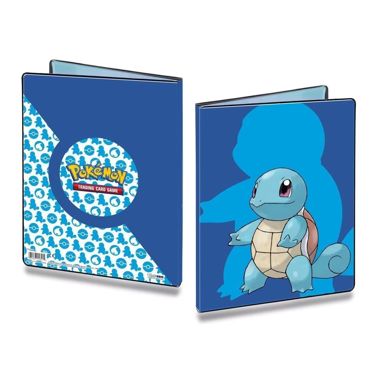 Stor mappe med pokemonmotiv (Squirtle) (9 kort pr. side)