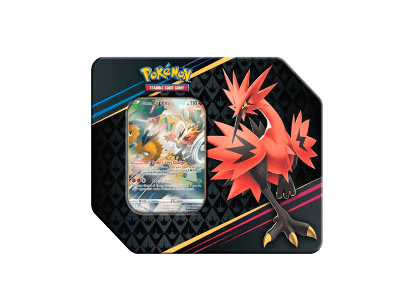 Pokemon TCG Crown Zenith Tin - Zapdos (INGLES) US Version