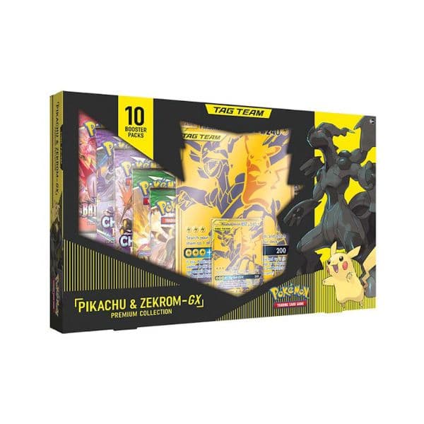 Pikachu Zekrom GX Premium — Inglés