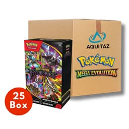 Pokémon Mega Evolution: Pitch Black Booster Bundle Case (25 Boxes) (ENG)