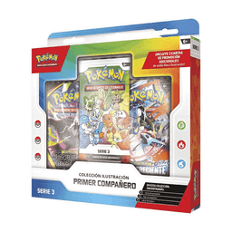 Pokémon TCG Colección Ilustración Primer Compañero Serie 3 +6 años