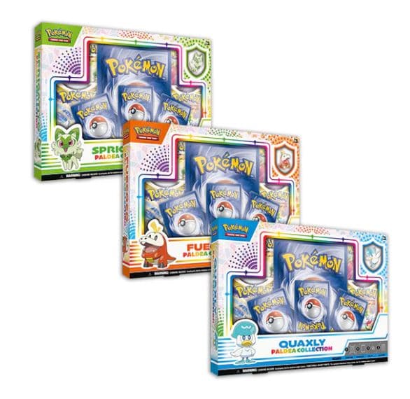 Pokemon Paldea Collection Bundel — Inglés