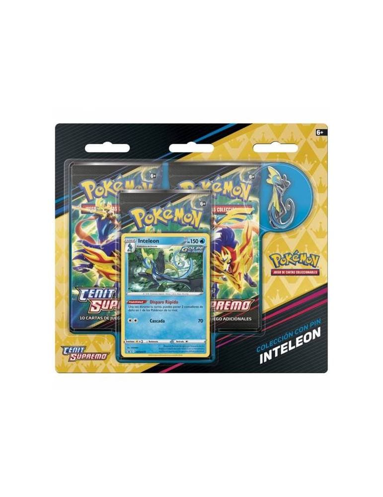 Pokémon JCC: Colección con Pin de Cénit Supremo: Inteleon (Castellano) | Dungeon Marvels