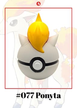 Ponyta Ball #077