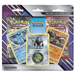 Blíster de 2 paquetes Pokémon Regirock, Regice y Registeel — Inglés