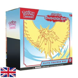 Elite Trainer Box Pokémon Paradox Rift y Brecha Paradójica — Inglés Scream Tail