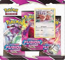 Pokemon: Fusion Strike - Booster Blister: Eevee — Inglés