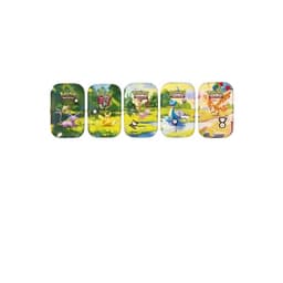 Pokémon TCG 30 Aniversario 5 Pack Mini Tin Verde - Español