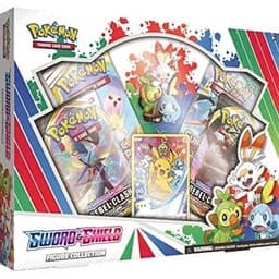 Caja Espada y Escudo Premium Collection Figura — Español