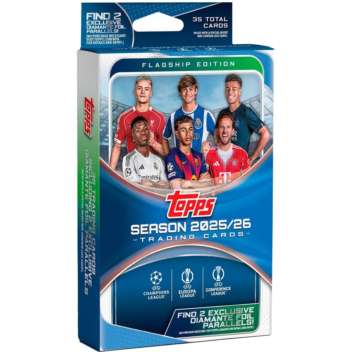 1 Blister Hanger Box - UCC Club Competitions - 2025/26 - Topps - Inglés