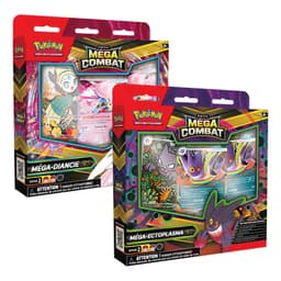 Pokémon - Lot de 2 Decks Méga Combat : Ectoplasma et Diancie — Francés
