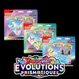 Tripack EV8.5 - Évolution Prismatique - Pokémon français — Givrali