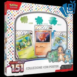 Pokemon Collezione Starter 151 con Poster ITA
