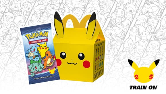 Pokémon McDonald’s 25th Anniversary Promo pack — Inglés