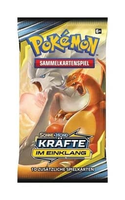 PKM - Sonne und Mond Serie 10, Kräfte im Einklang - Booster Pack, Deutsch