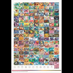 Póster 151 Pokémon Kanto