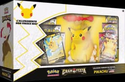 Pokemon 25th: Celebrations Eng - Collezione Premium con Statuina Pikachu VMAX