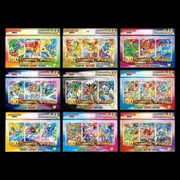SET COMPLETO FIRST PARTNER POKEMON 30TH CELEBRATION - 9 CAJAS (JAPONÉS)