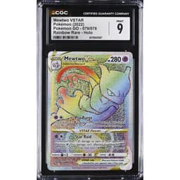 Mewtwo VSTAR (PGO 079) Pokémon GO — CGC 9