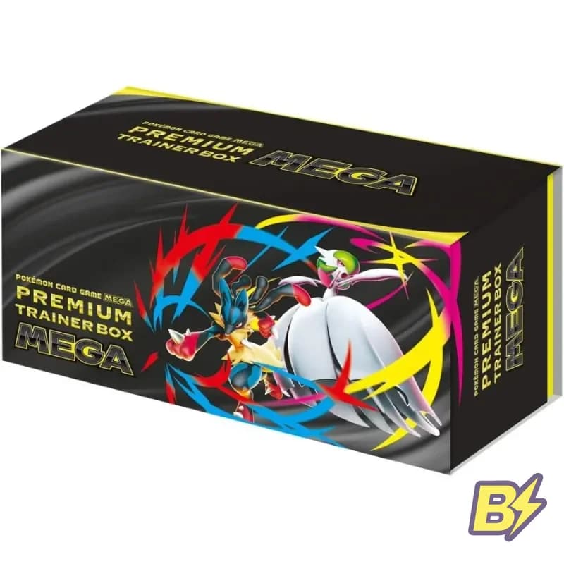 Caja de Entrenador MEGA Premium del Juego de Cartas Pokemon de Japon