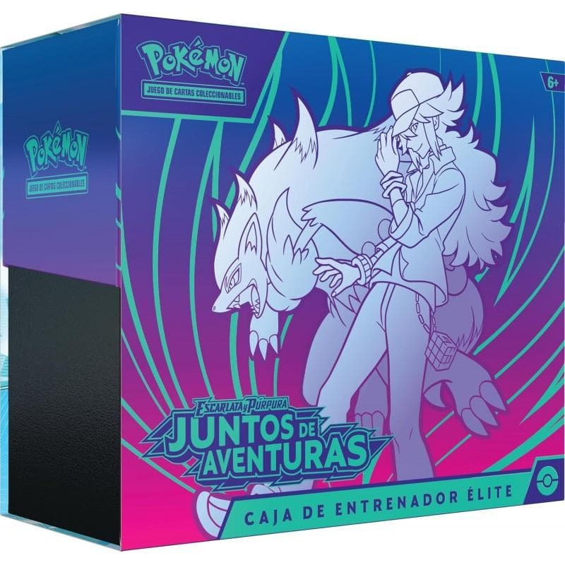 Caja de Entrenador de Élite Escarlata y Púrpura 9 Juntos de Aventura Pokemon