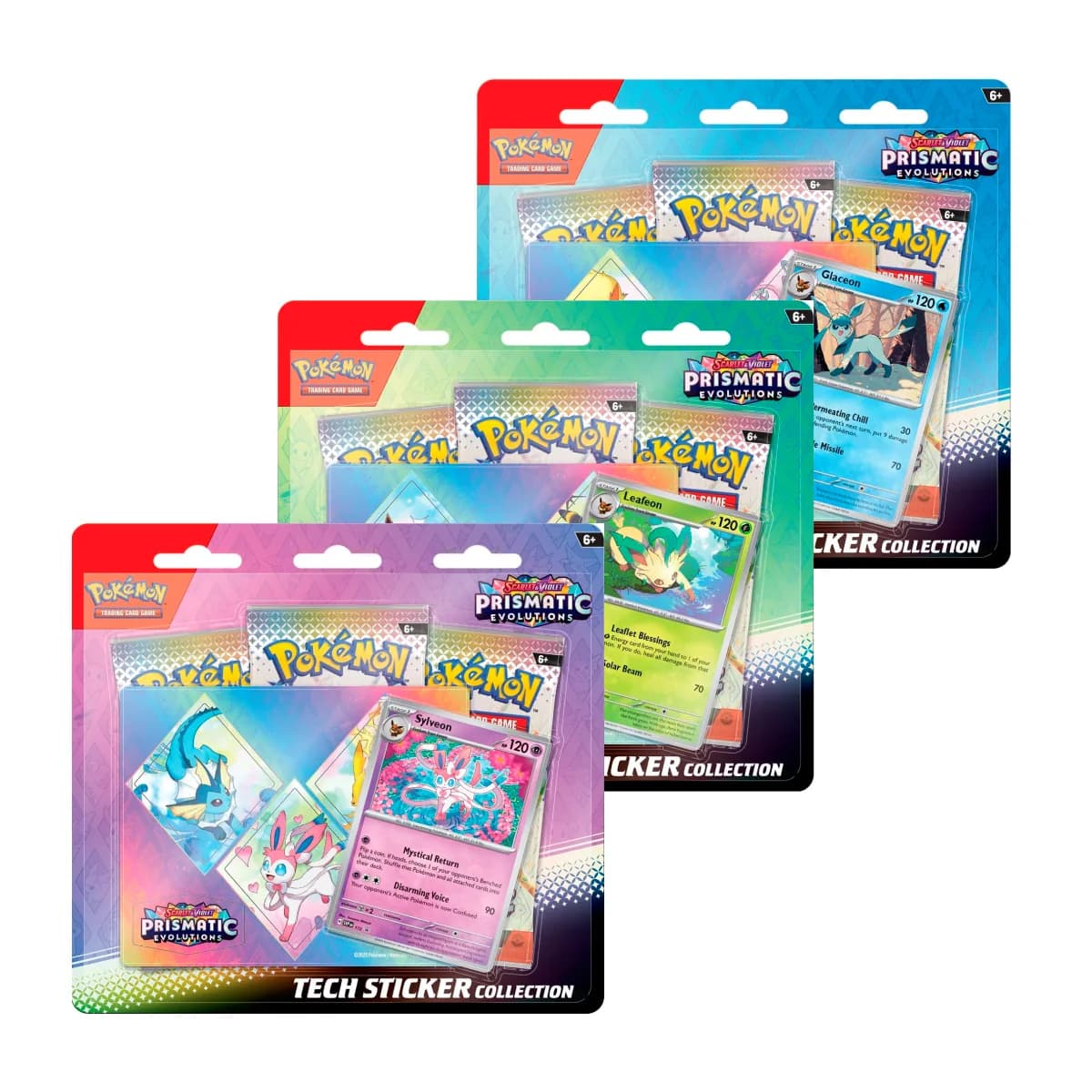 Evoluciones Prismáticas Sticker Collection — Inglés / Leafeon