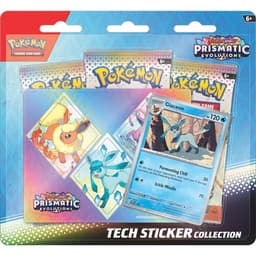 Pokemon TCG: Scarlet & Violet - Prismatic Evolutions - Tech Sticker Collection - Glaceon — Inglés