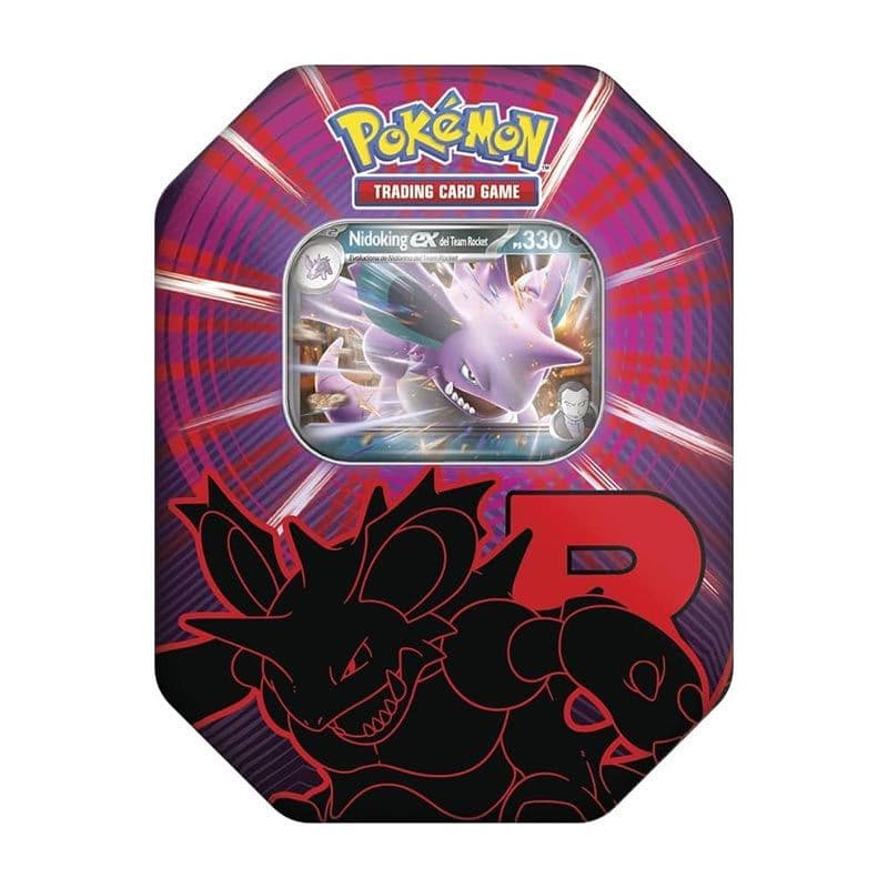 Lata Team Rocket - Pokémon TCG: Rivales Predestinados
