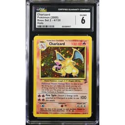 Charizard (BS 4) Base Set 2 — CGC 6