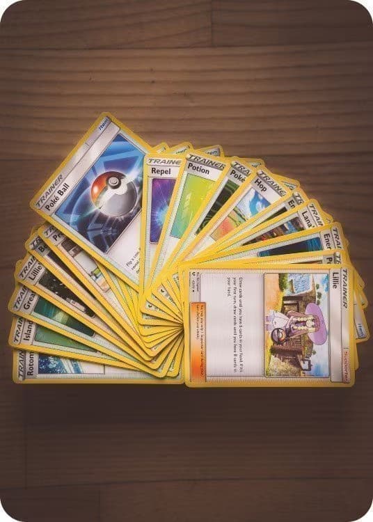 20 forskellige Pokémon Trænerkort