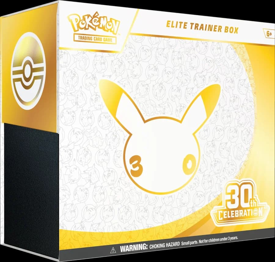 Caja de Entrenador Élite Pokémon Celebración 30 Aniversario, el premio del Drop de Navidad